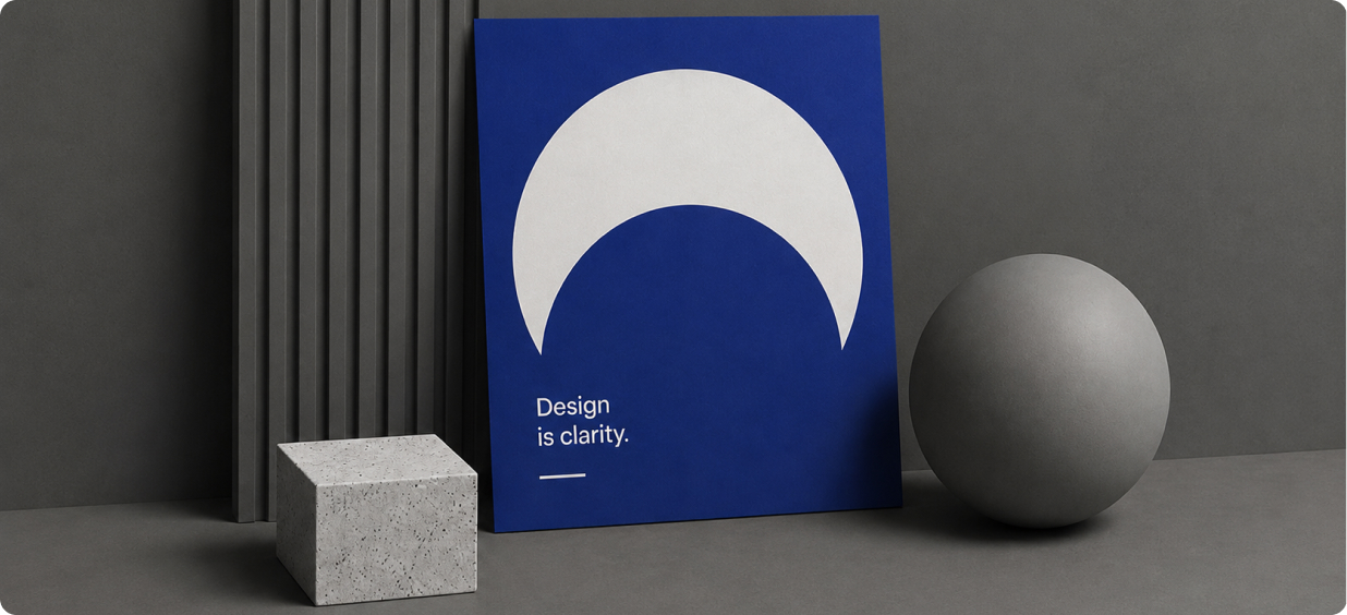 Visual design project preview